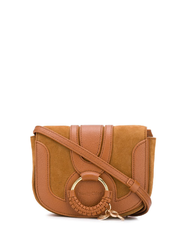 mini hana leather crossbody bag