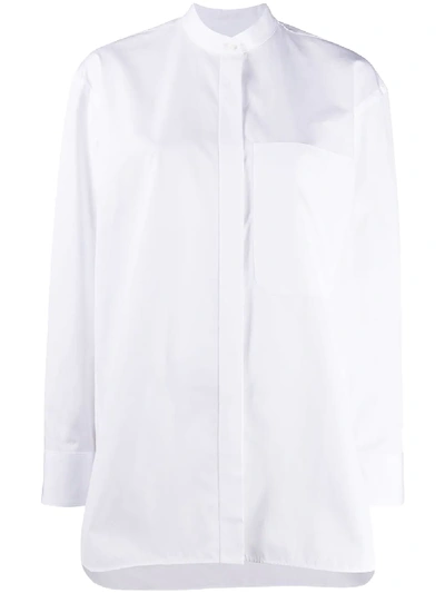 Shop Jil Sander Button-front Shirt In White