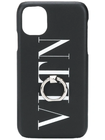 Shop Valentino Vltn Iphone 11 Cover In Black