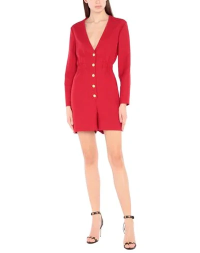 Shop Gucci Jumpsuit/one Piece In Red