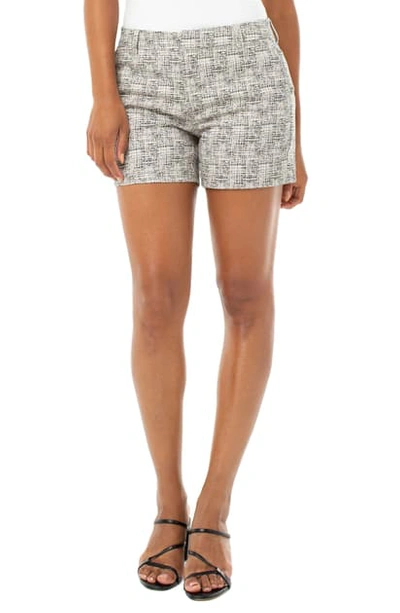 Shop Liverpool Trouser Shorts In Light Tobacco Abs