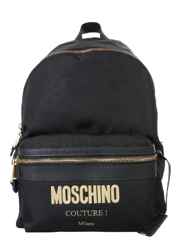 moschino nylon backpack