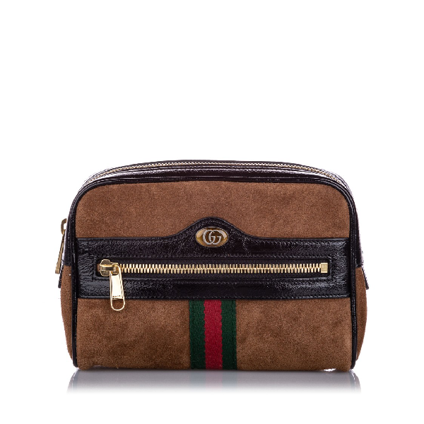 gucci ophidia suede belt bag