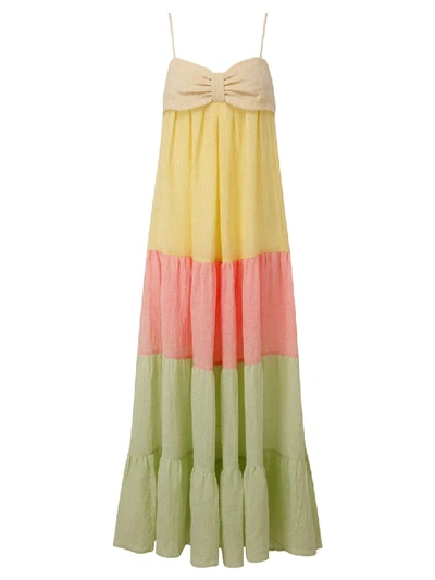 Shop Lisa Marie Fernandez Multicolored St Tropez Dress
