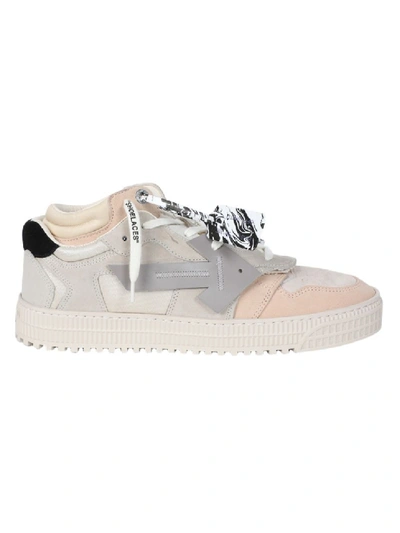 Shop Off-white Beige Off-court Low Sneakers In Neutrals