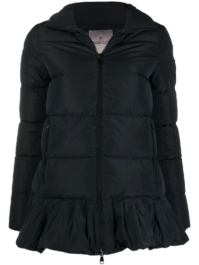 Shop Moncler Brunec Padded Style Jacket In Black