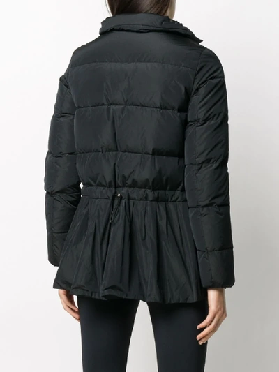 Shop Moncler Brunec Padded Style Jacket In Black