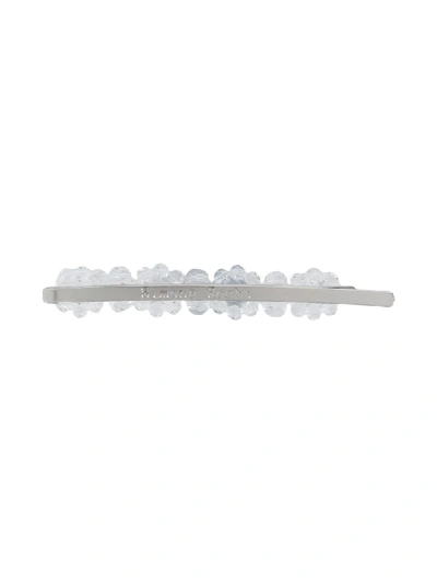 Simone Rocha Beaded Hair Pin In Neutrals