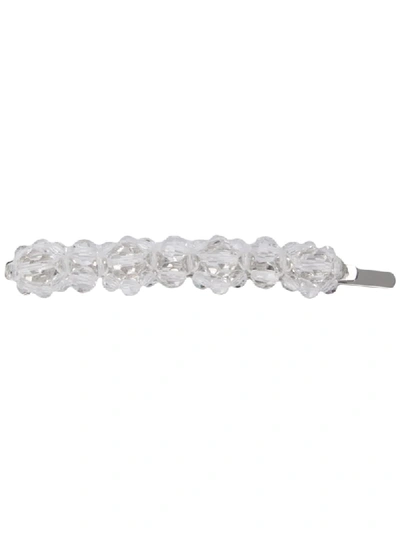 Simone Rocha Beaded Hair Pin In Neutrals