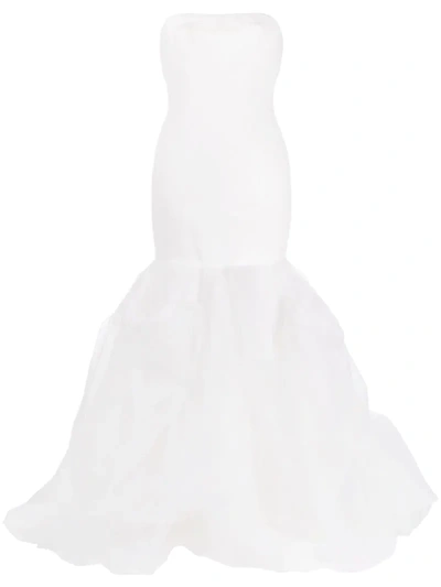 Shop Vera Wang 'gemma' Hochzeitskleid In White