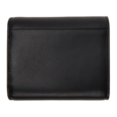Shop Christian Louboutin Black Elisa Compact Wallet In Bk01 Black