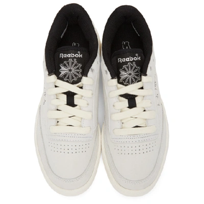 Shop Reebok Classics Off-white Sneeze Edition Club C Sneakers In Cream