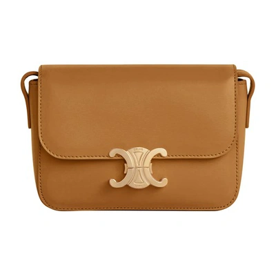 Celine Triomphe Nano Bag In Camel ModeSens