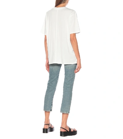 Shop The Row Wesler Cotton Jersey T-shirt In White