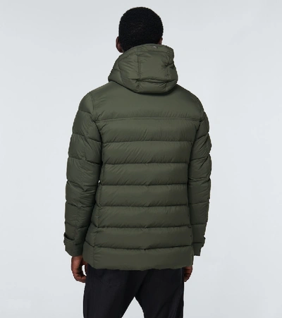 Shop Herno Montgomery Legend Quilted Jacket In Green