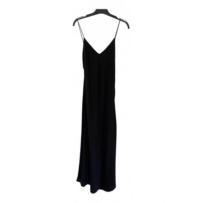 Pre-owned Anine Bing Black Silk Dress