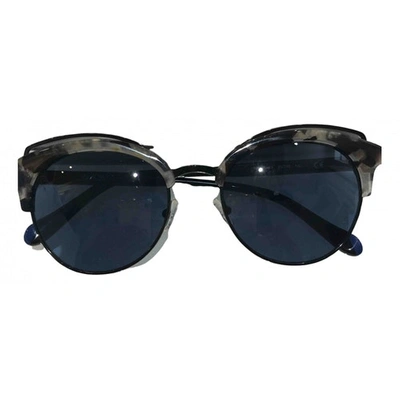 Pre-owned Carven Navy Sunglasses