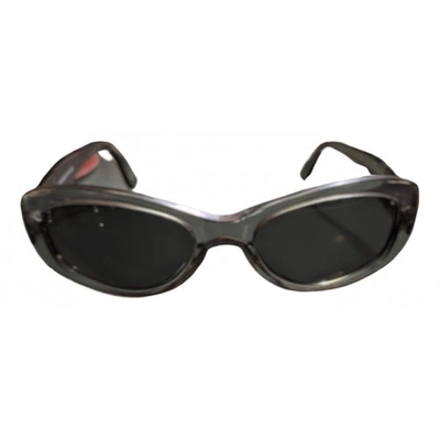 Pre-owned Emporio Armani Anthracite Sunglasses