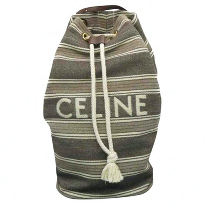 Pre-owned Celine Multicolour Cloth Backpacks