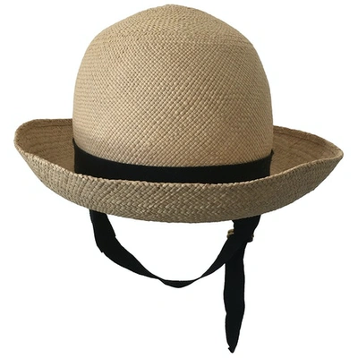 Pre-owned Chanel Wicker Hat