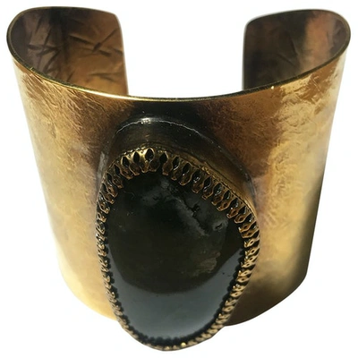 Pre-owned Emilio Pucci Gold Metal Bracelet