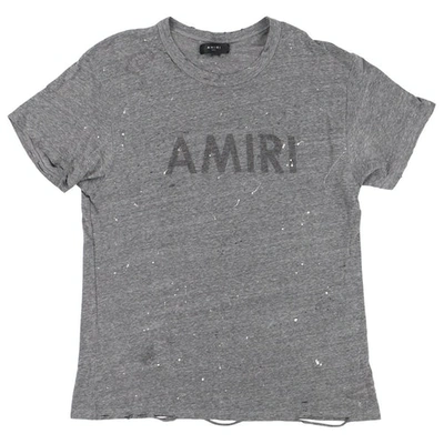 Pre-owned Amiri Grey Cotton T-shirts