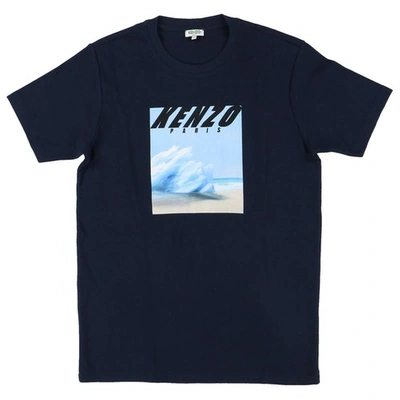 Pre-owned Kenzo Navy Cotton T-shirts