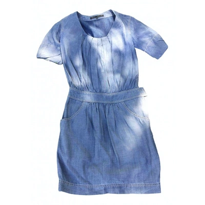 Pre-owned Barbara Bui Mid-length Dress In Blue