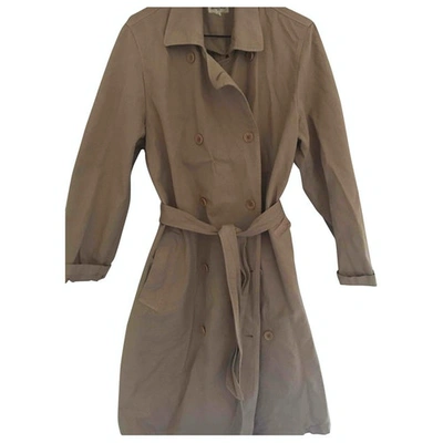 Pre-owned Hartford Beige Cotton Trench Coat