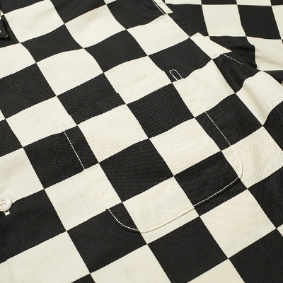 Shop The Real Mccoys The Real Mccoy's Buco Checkered Shirt In Black