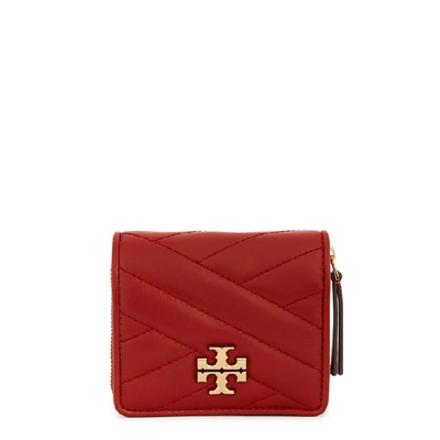 Shop Tory Burch Kira Red Leather Wallet