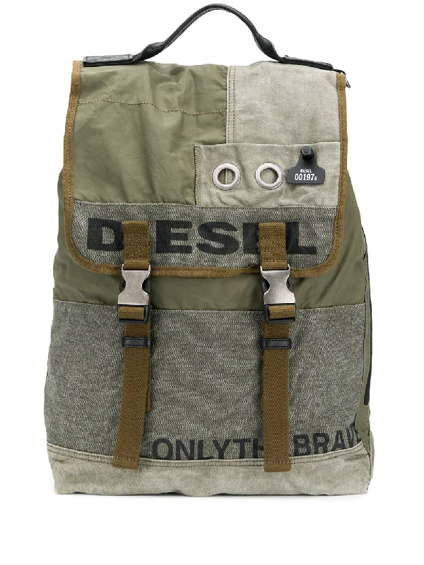 diesel backpack green