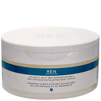 Shop Ren Clean Skincare Skincare Atlantic Kelp And Magnesium Salt Anti-fatigue Exfoliating Body Scrub 150ml