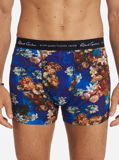 Shop Robert Graham Midnight Boxer Brief In Multi