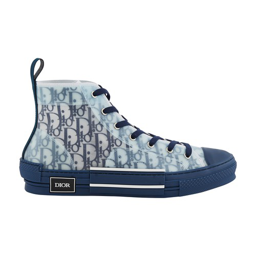 dior oblique high top sneakers