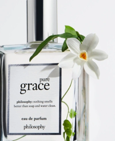 Shop Philosophy Pure Grace Eau De Parfum, 2-oz. In No Color
