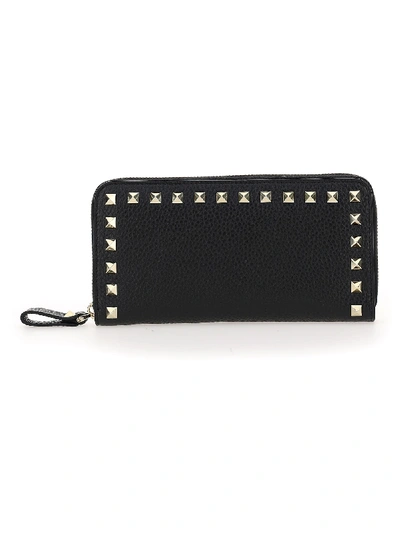 Shop Valentino Wallet In Nero