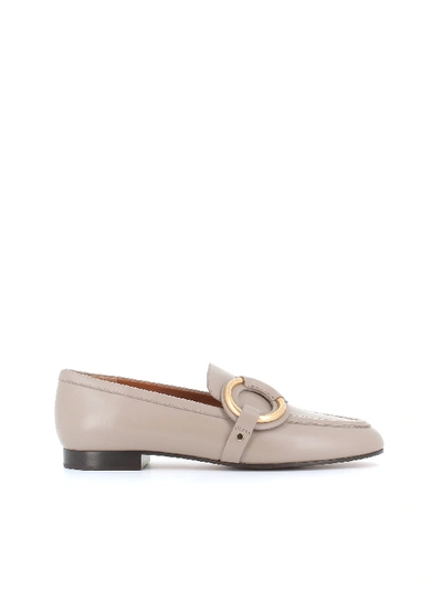 Shop Chloé Chloè Loafer In Grey