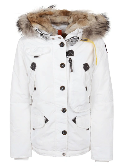 Shop Parajumpers Padded Jacket In Off White