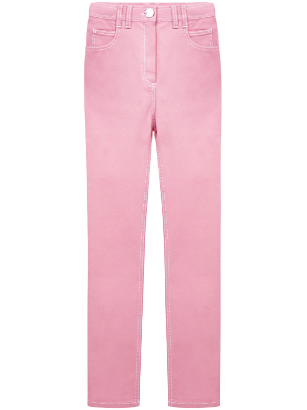 balmain pink jeans
