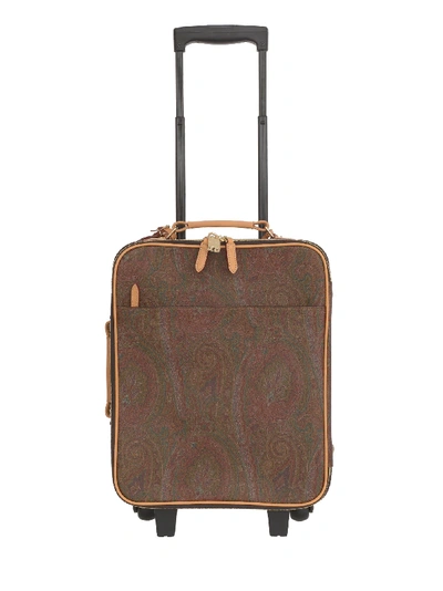 Shop Etro Suitcase In Multicolor