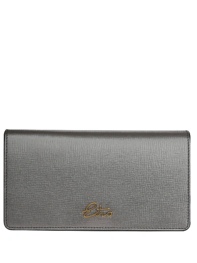 Shop Etro Cross-body Bag  In Silver