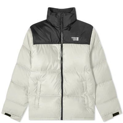 Shop Vetements Puffed Jacket In Grey