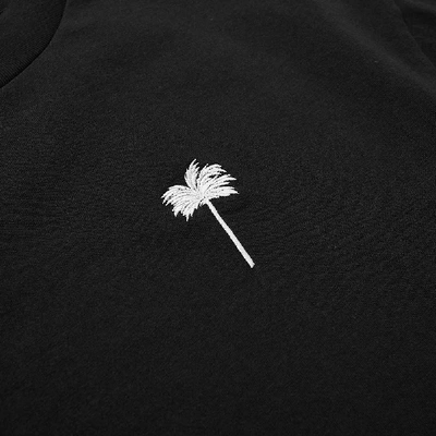 Shop Palm Angels Pxp Palm Logo Tee In Black