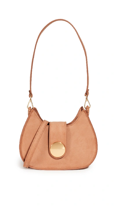 Shop Elleme New Tambour Nubuck Bag In Tan