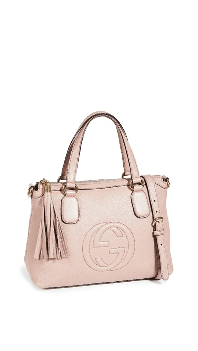 Shop Shopbop Archive Gucci Soho Shoulder Bag In Pink