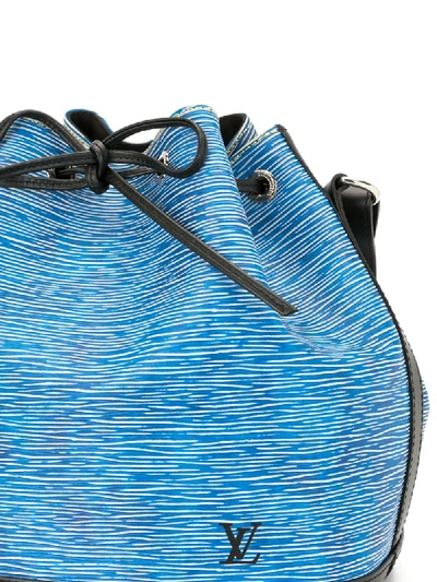 Pre-owned Louis Vuitton Petit Noe 单肩包（典藏款） In Blue