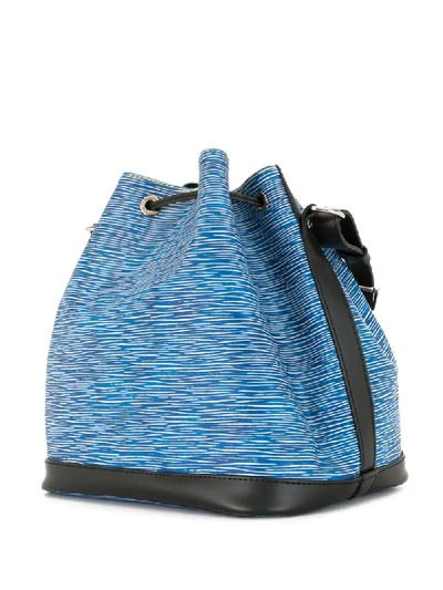 Pre-owned Louis Vuitton Petit Noe 单肩包（典藏款） In Blue