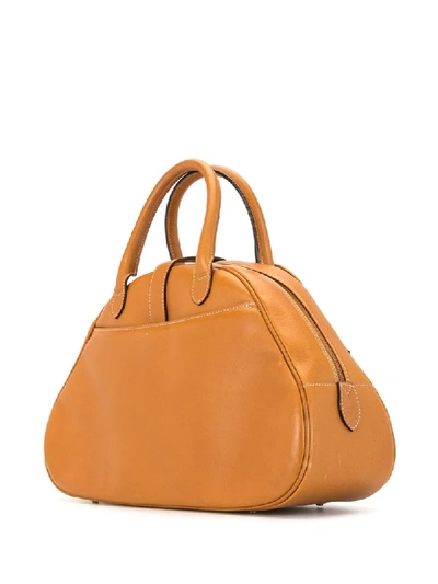 Pre-owned Dior  Saddle Tote In Brown