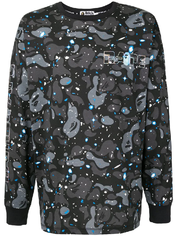 a bathing ape camo sweatshirt